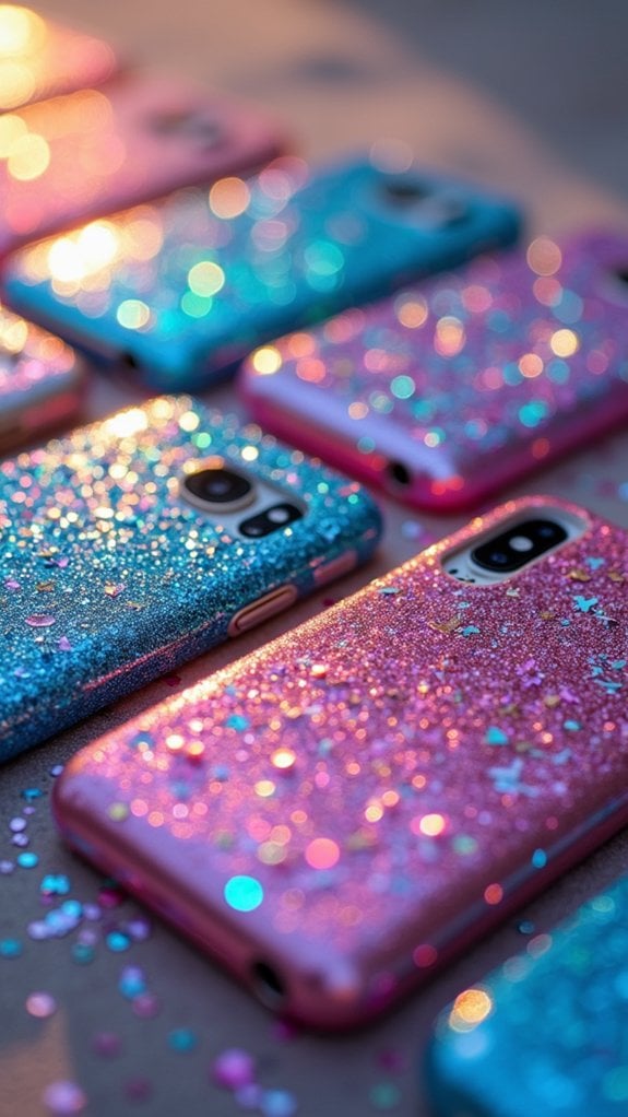 sparkling protective phone accessories