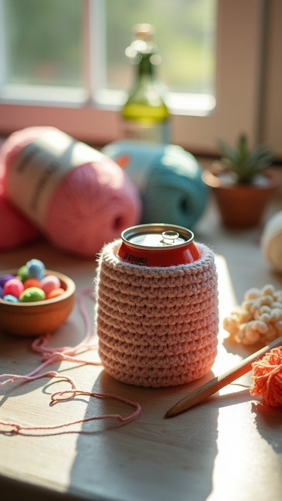 textured drink holder design