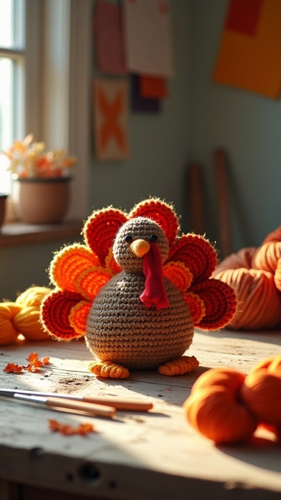 turkey applique design template