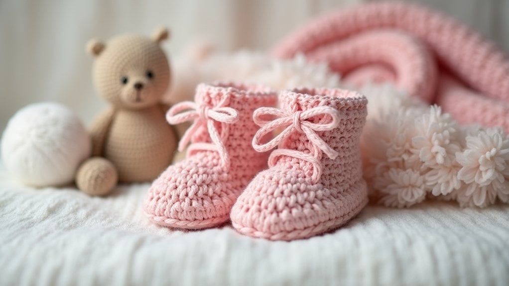 20 Amazing Crochet Baby Booties Ideas