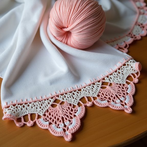 cabled edge design feature