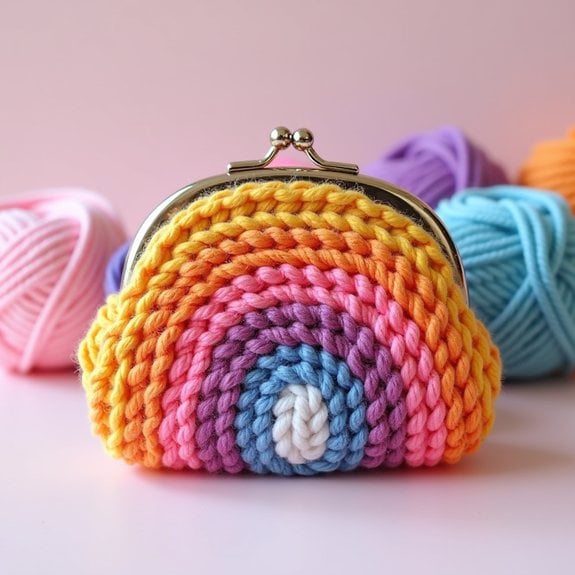 colorful coin purse design