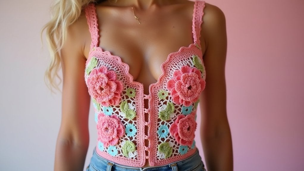20 Amazing Crochet Corset Ideas