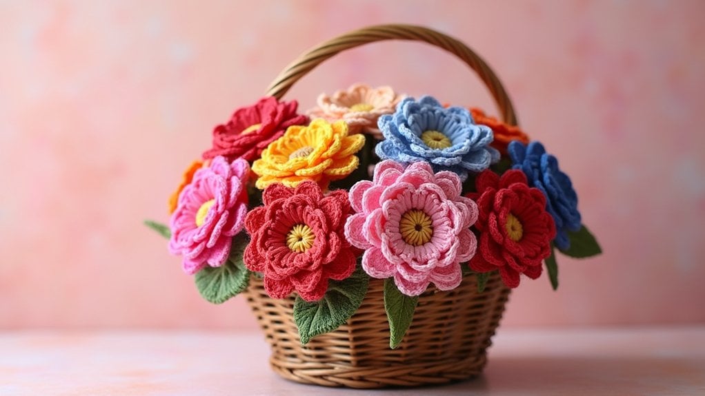 20 Amazing Crochet Flower Ideas
