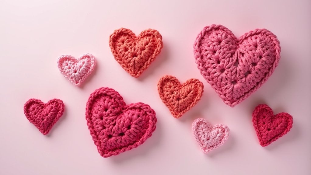 20 Amazing Crochet Heart Ideas