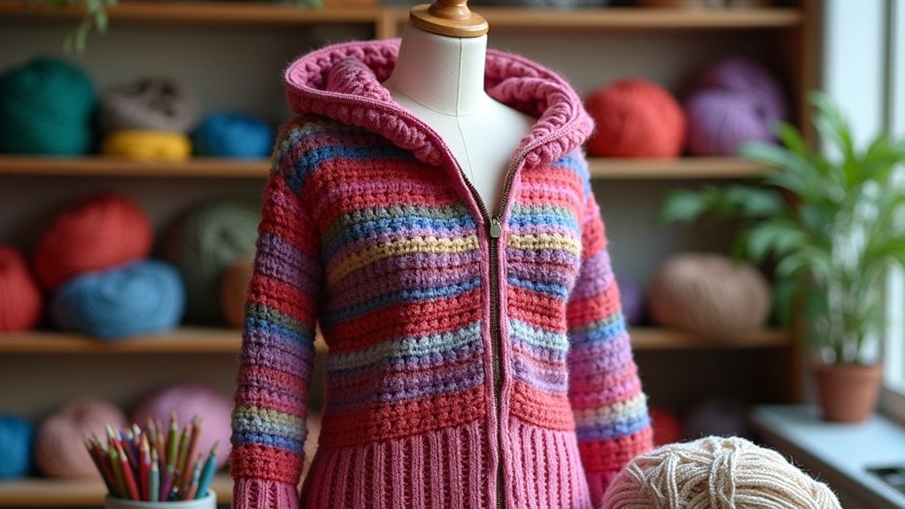 20 Amazing Crochet Hoodie Ideas