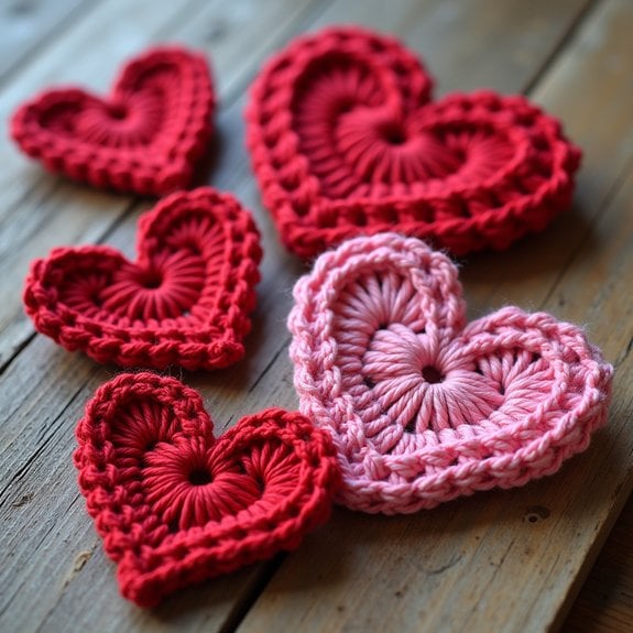 crochet heart pattern instructions
