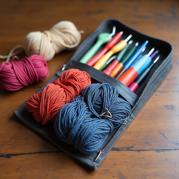 crochet hook storage solution