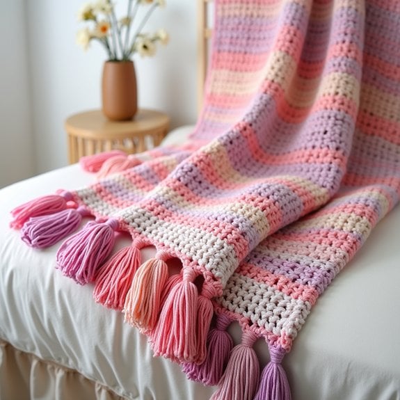 decorative fringe border detailing