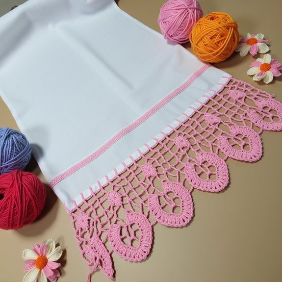 delicate floral lace design