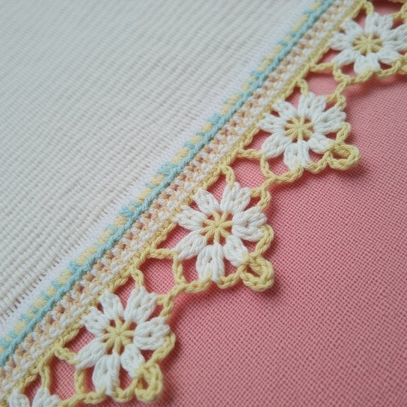 double crochet border tutorial