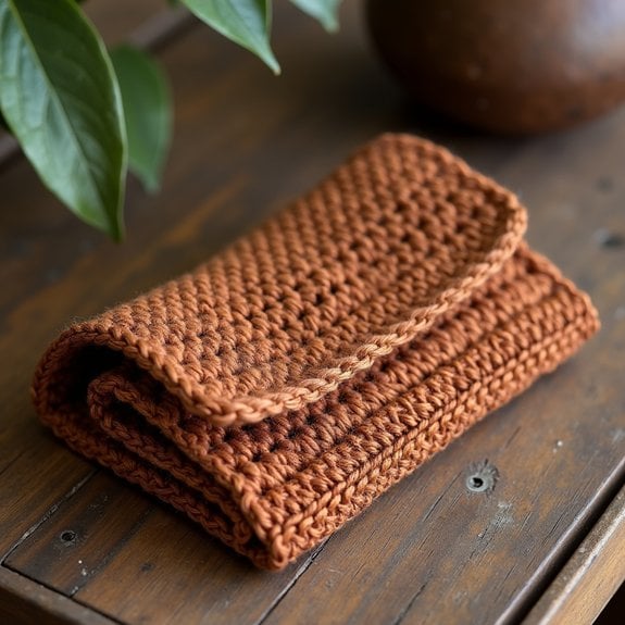 functional handmade crochet wallet