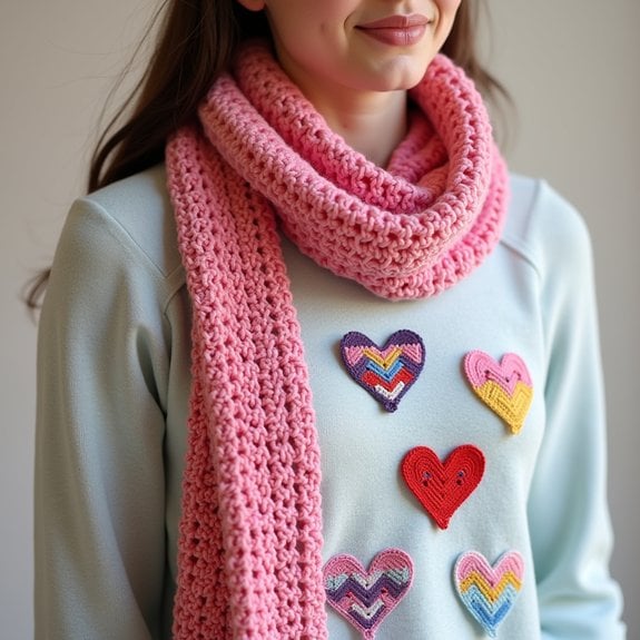 heart design for apparel