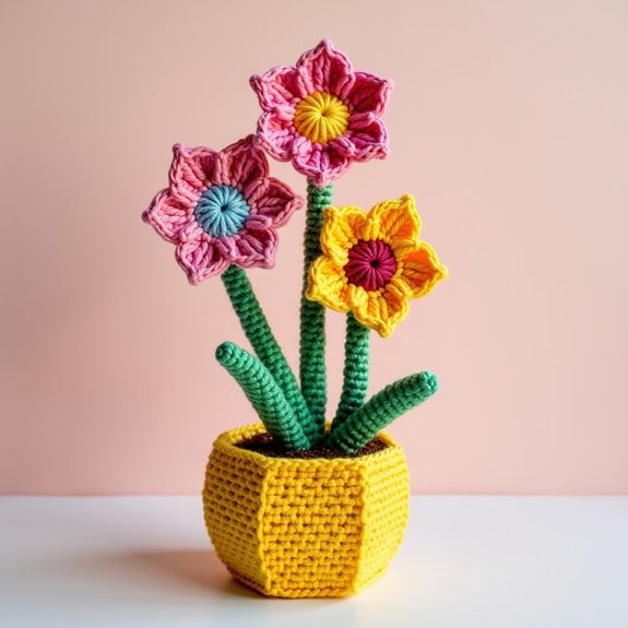hexagon shaped gardening container