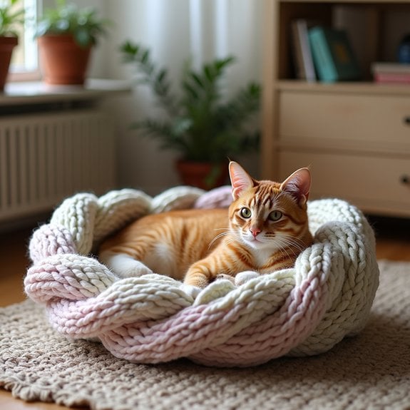 stylish woven bedding design