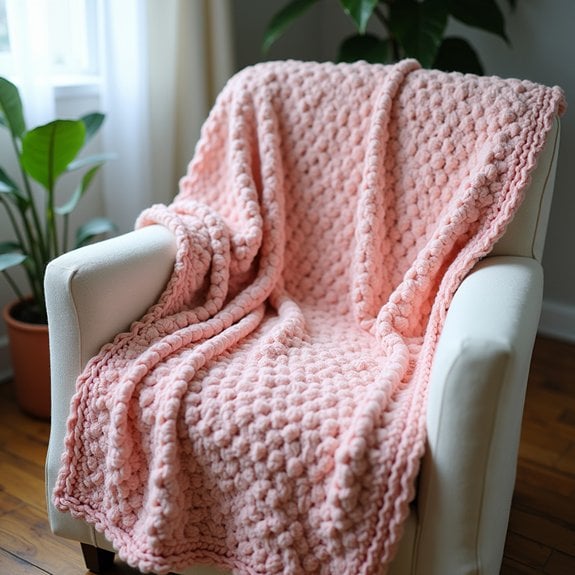 textured crochet edge technique