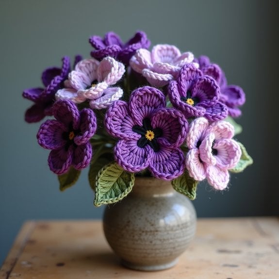 vibrant floral composition display