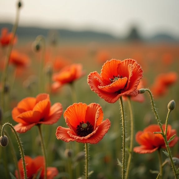 vibrant wildflowers in bloom