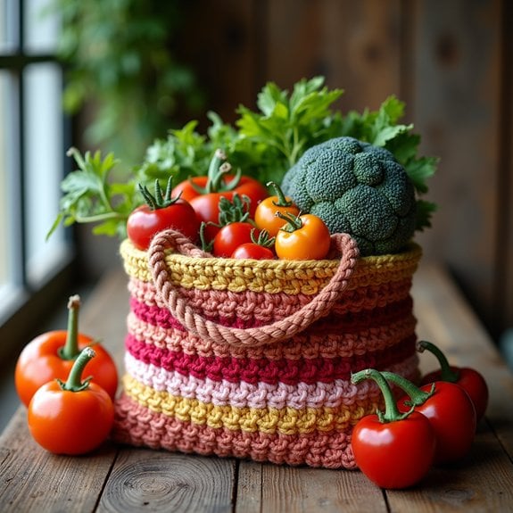 warm and stylish tote