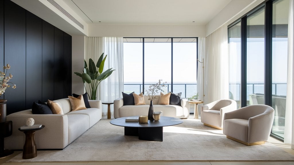 20 Amazing Black Accent Wall Living Room Ideas You Need to See