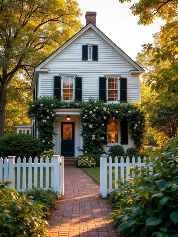 colonial cottage architectural elegance