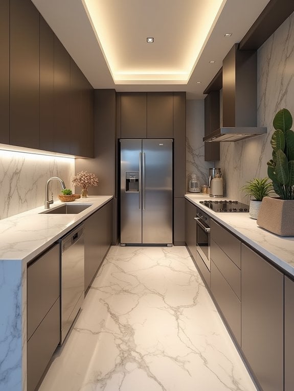 counter depth appliance integration