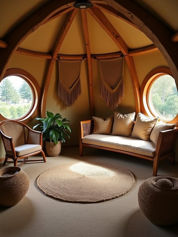 cozy natural fiber textiles