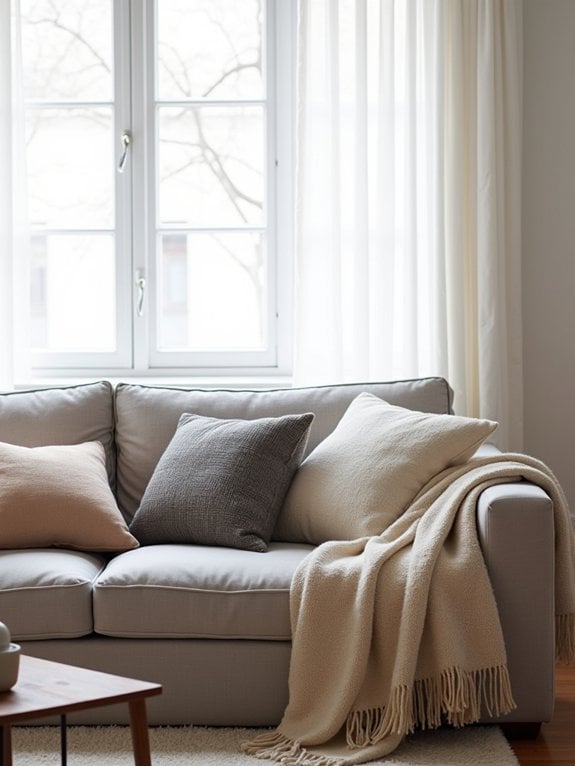 cozy textured wool textiles