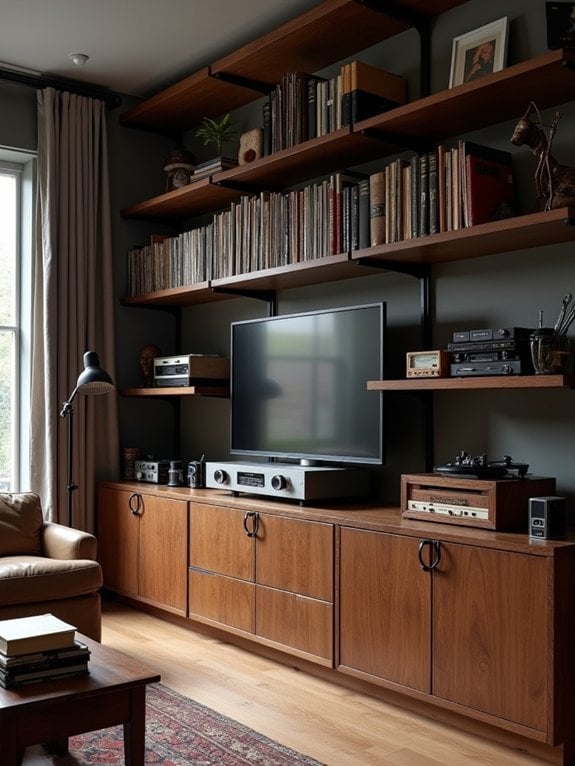 custom shelving for style