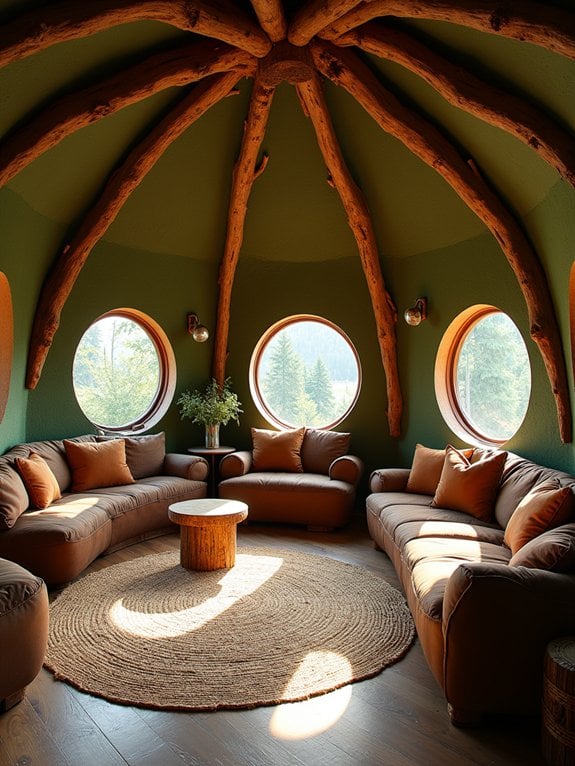 earthy colors for coziness