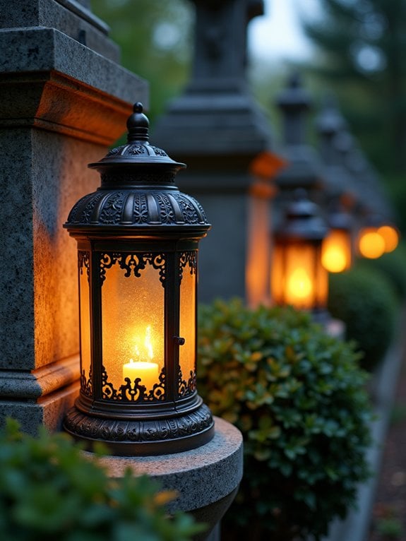 eco friendly memorial lanterns shine
