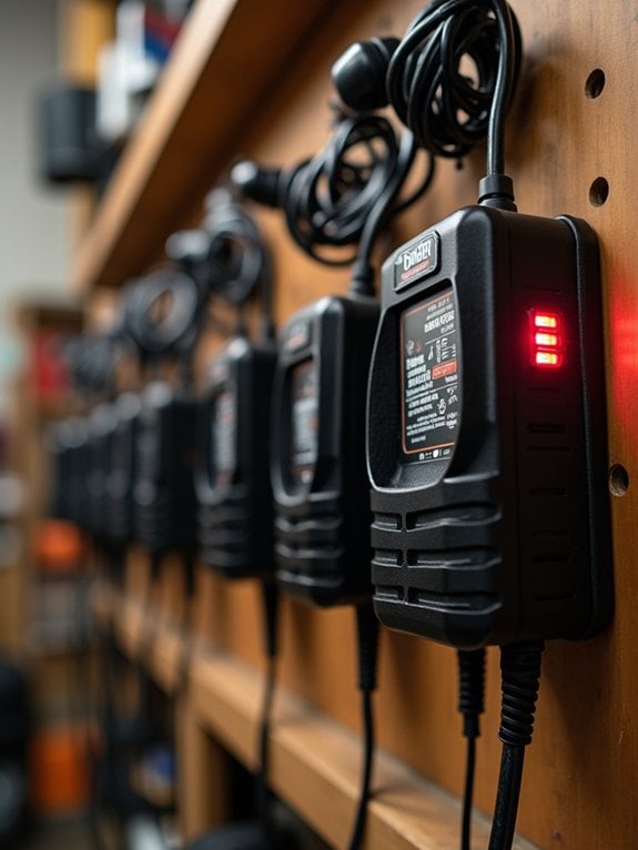 efficient power tool organization