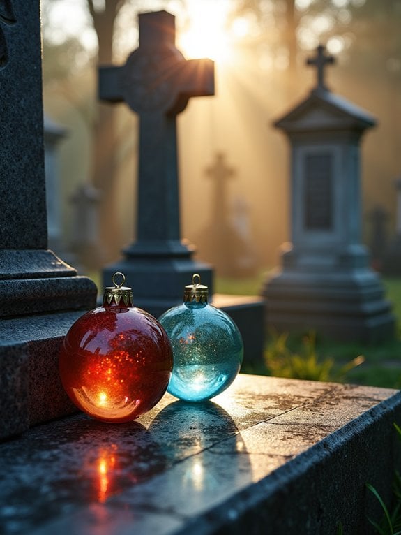enchanting glass memorial decorations