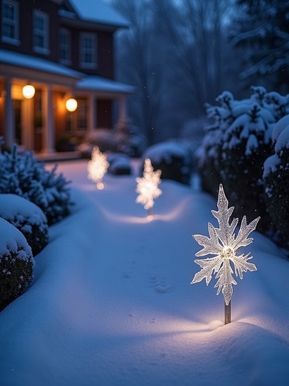 enchanting illuminated pathway markers