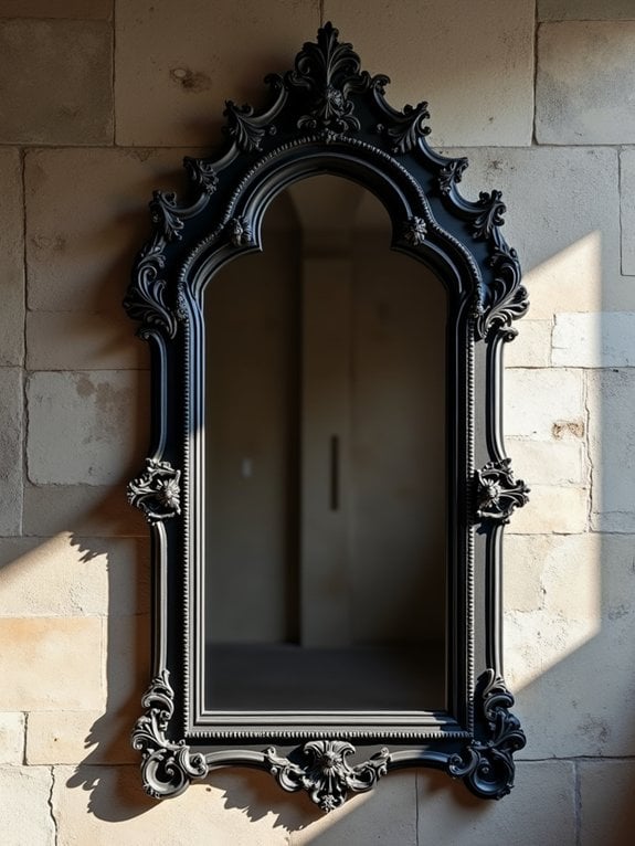 gothic arch mirrors elegance