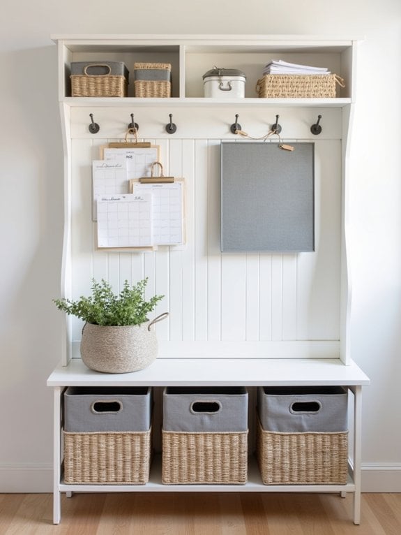 inviting and organized command center