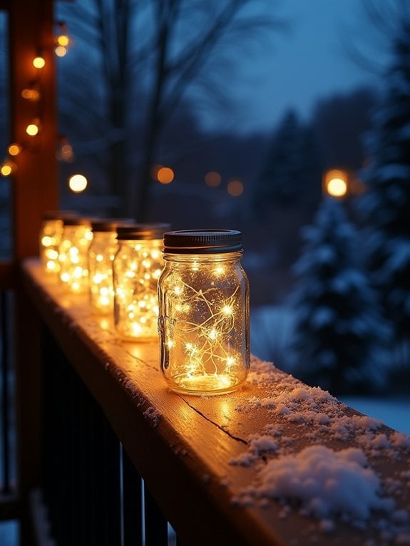 magical mason jar display