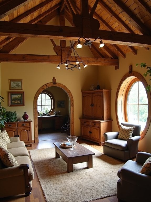 rustic wooden home accents