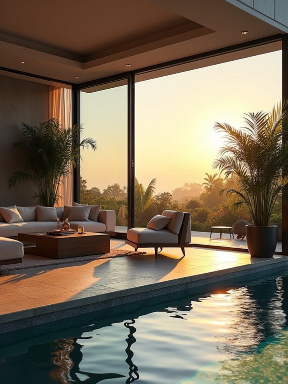 seamless indoor outdoor connection