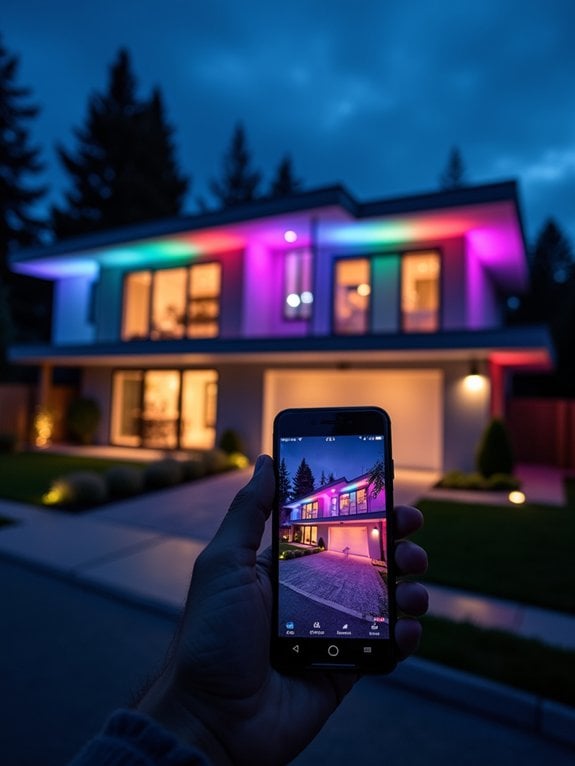 smart outdoor lighting control