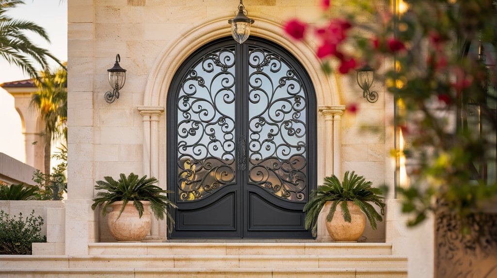 20 Amazing Iron Door Decor Ideas You Need to See