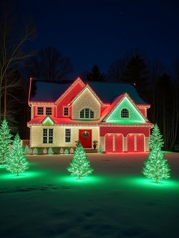 synchronized musical light shows