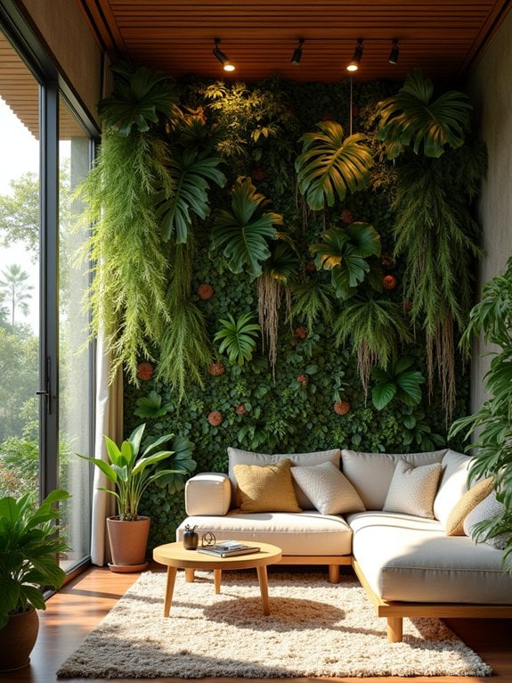 tropical indoor plant paradise
