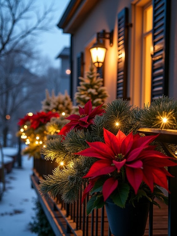 twinkling holiday light display