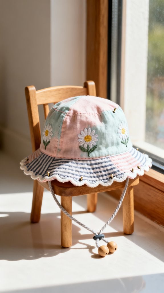 adorable reversible mini bucket