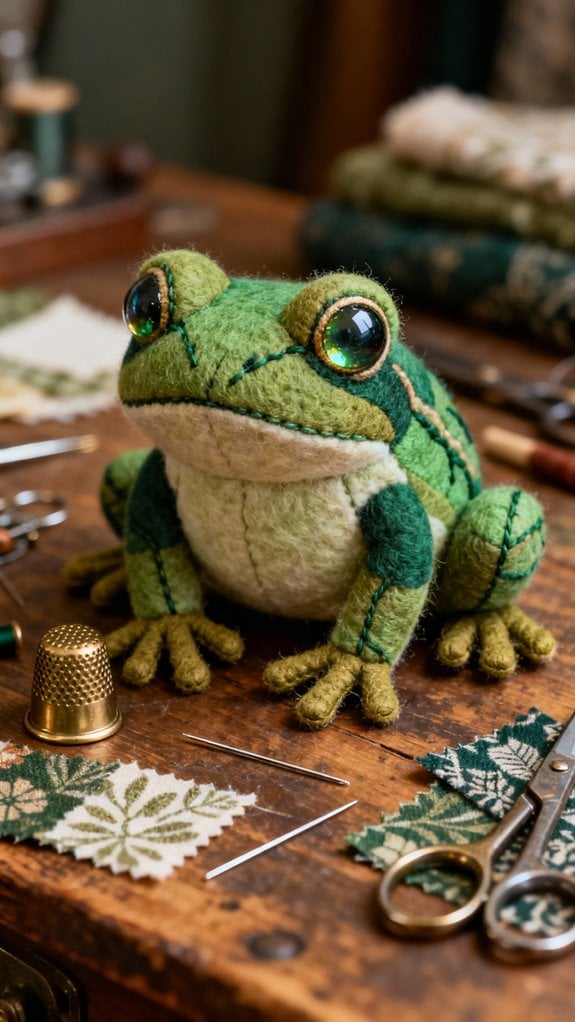 articulated webbed fingers assembly