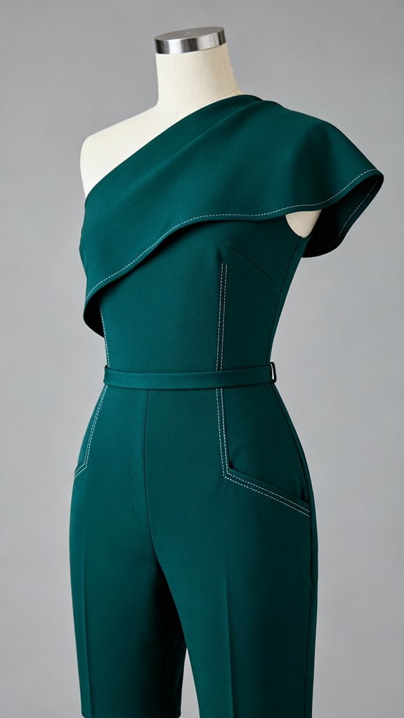 asymmetrical jumpsuit design tips