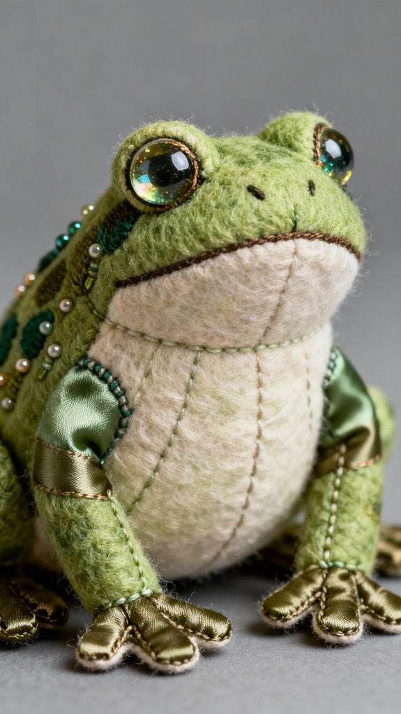 beaded eyes for realism