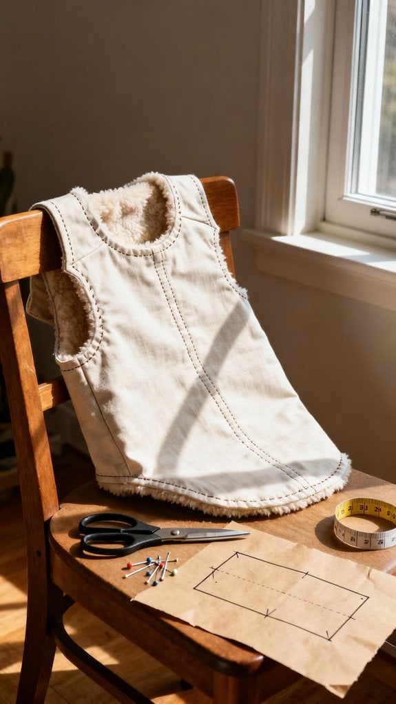 beginner dog coat pattern