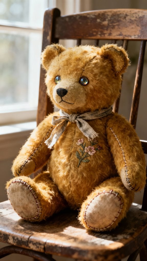 handcrafted heirloom teddy bears